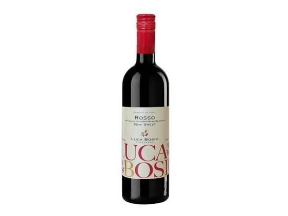 Luca Bosio Vineyards Rosso Semi-Sweet Wine (750 ml)