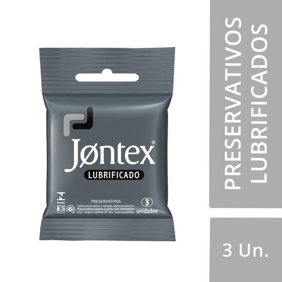 Jontex preservativo lubrificado