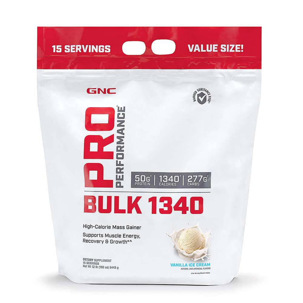 Gnc Pro Performance Bulk 1340 (vanilla ice cream)