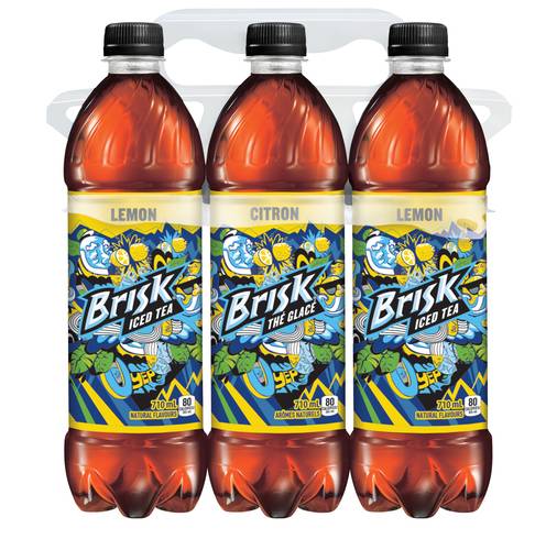 Brisk Iced Tea, Lemon (6 pack)