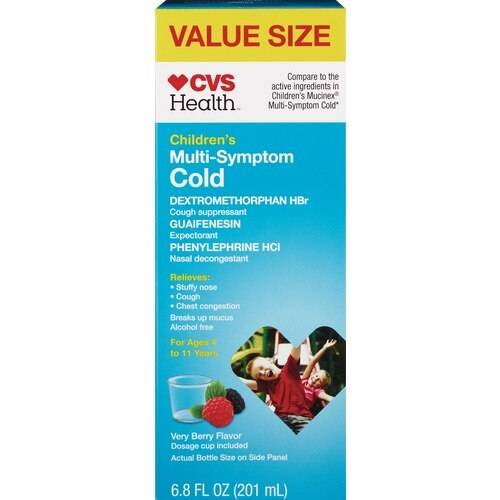 Cvs Health Children's Multi-Symptom Cold Liquid (berry)