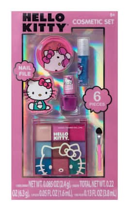 Hello Kitty® Cosmetic Set 6-Pieces