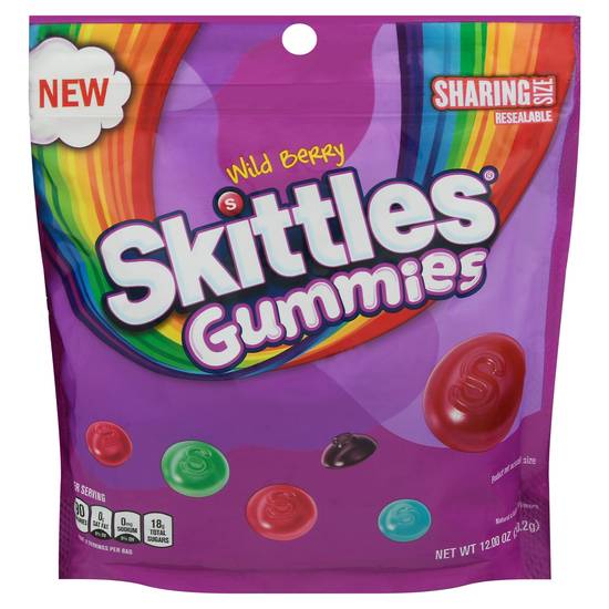Skittles Wild Berry Soft Candy Gummies
