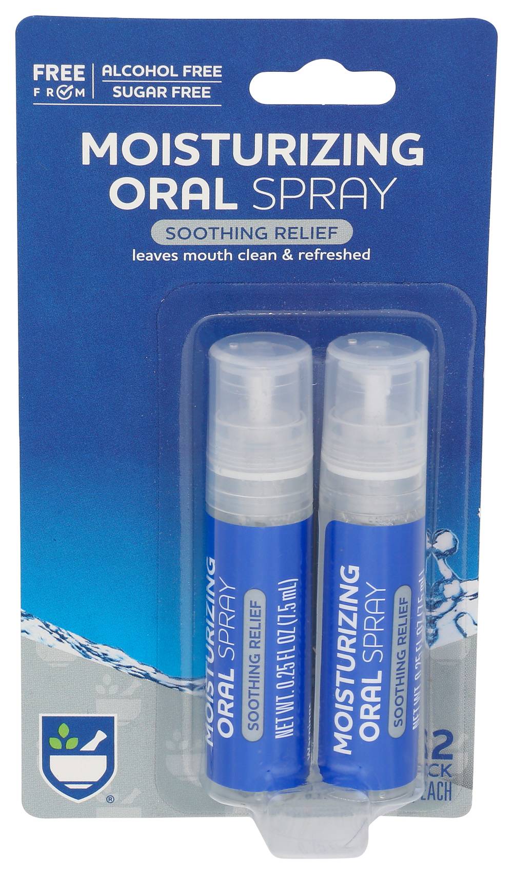 Rite Aid Dry Mouth Moisturizing Oral Spray (0.5 fl oz, 2 ct)