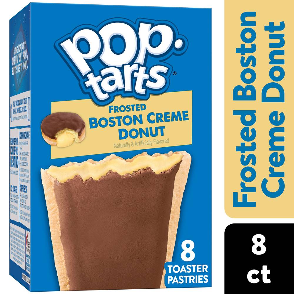 Pop-Tarts Frosted Boston Creme Donut Toaster Pastries (13.5 oz)