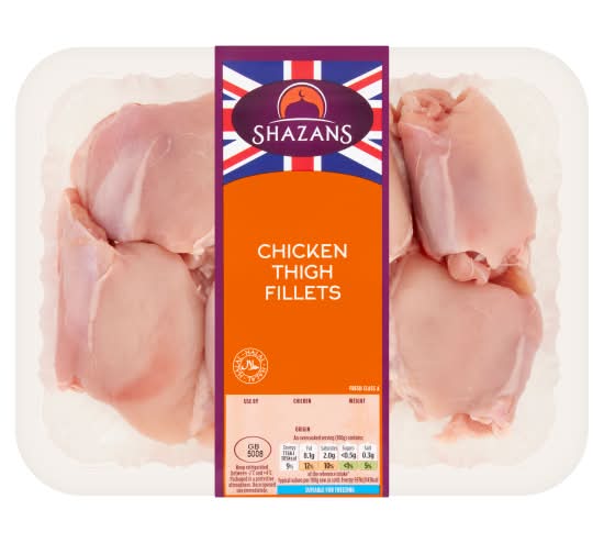 Shazans Chicken Thigh Fillets (600g)