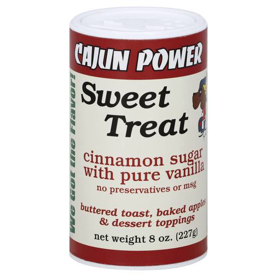 Cajun Power Sweet Treat Cinnamon Sugar With Pure Vanilla (8 oz)