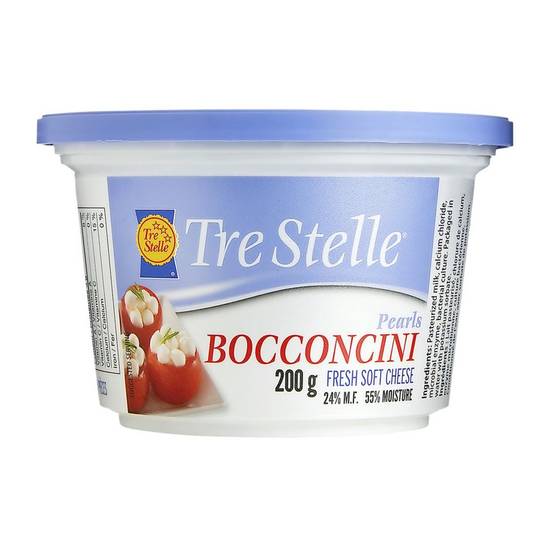 Tre stelle perles de fromage bocconcini (200 g) - bocconcini pearls soft cheese (200 g)