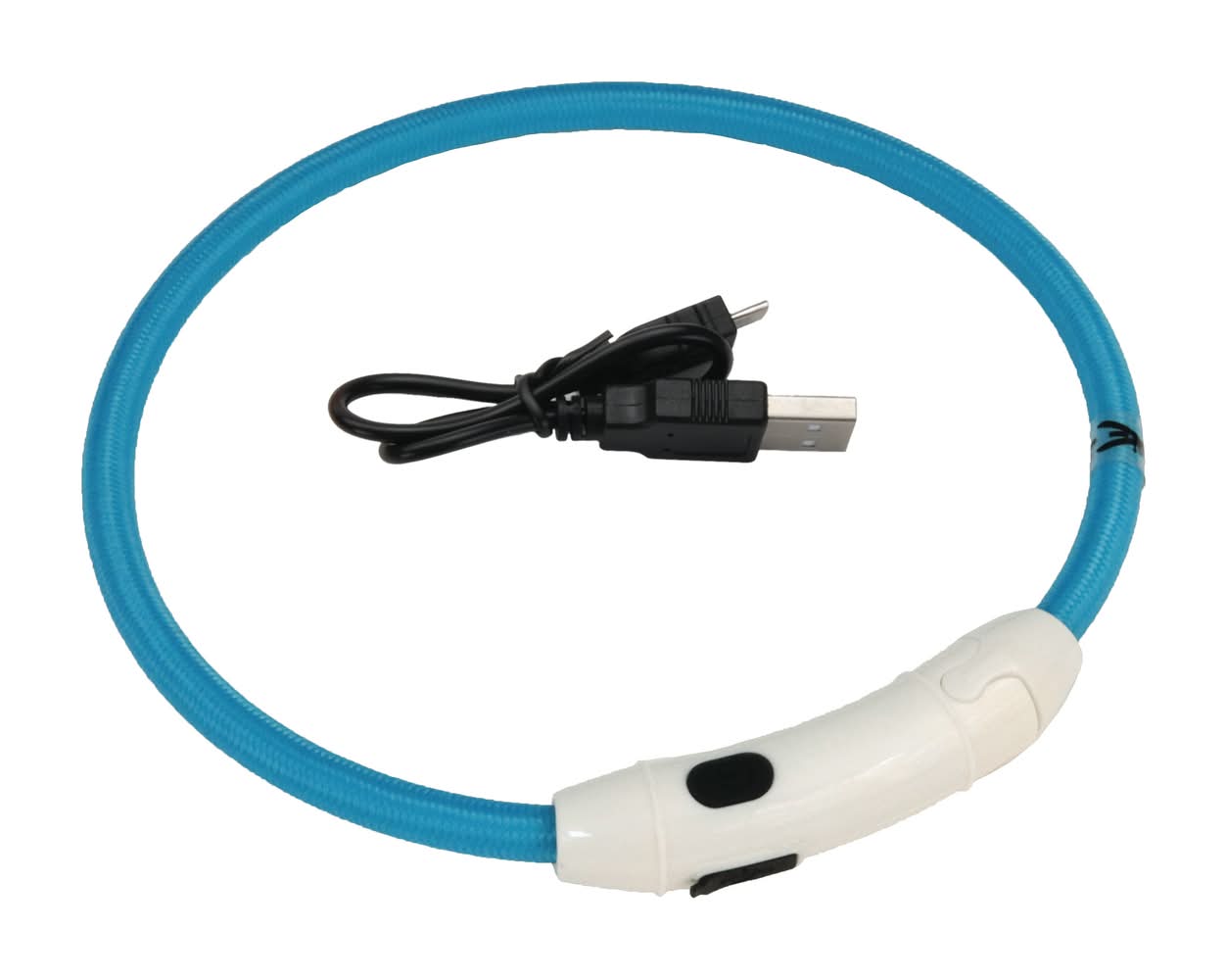 Coastal Usb Light-Up Neck Ring, 16", Blue