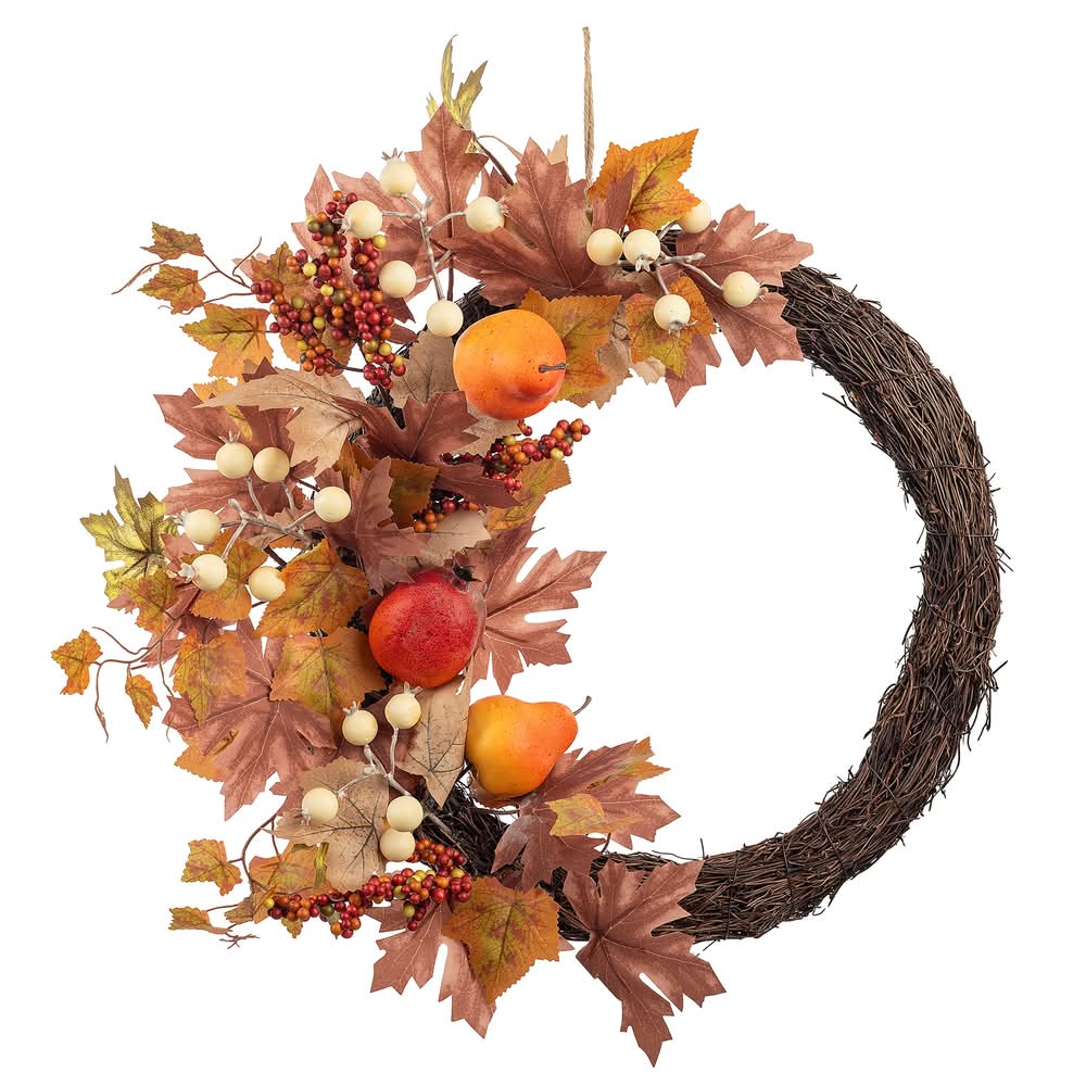 Holiday Living 1.5-ft 18-in (non powered) Fruit Artificial wreath