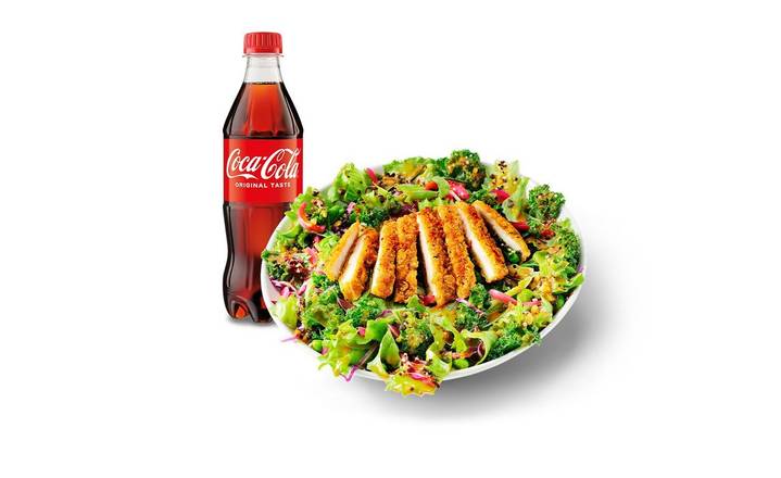 Crispy Chicken Sesame & Ginger Salad meal