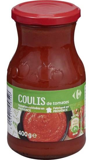 Sauce coulis de tomate CARREFOUR