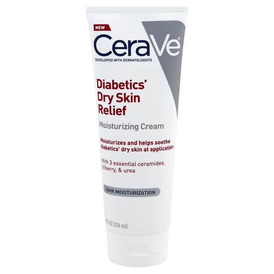 Cerave 48 Hr Diabetics Dry Skin Relief Moisturizing Cream