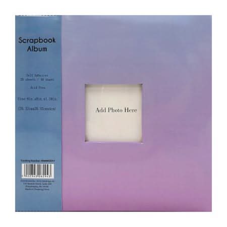Scrapbook Album - Self Adhesive Ombre