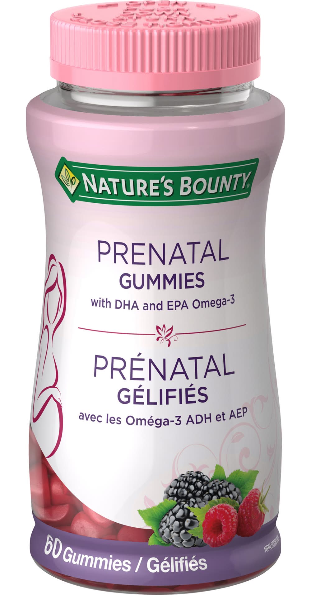 Nature's Bounty Prenatal Berries Multivitamin Gummies (320 g)