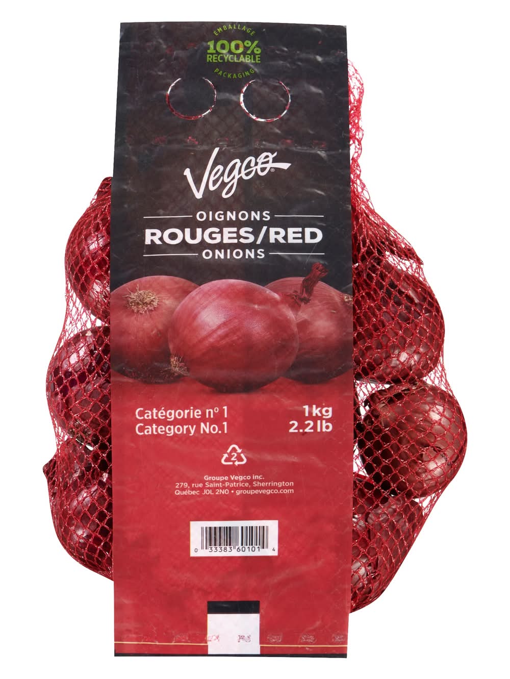 Vegco Red Onions (1 kg)