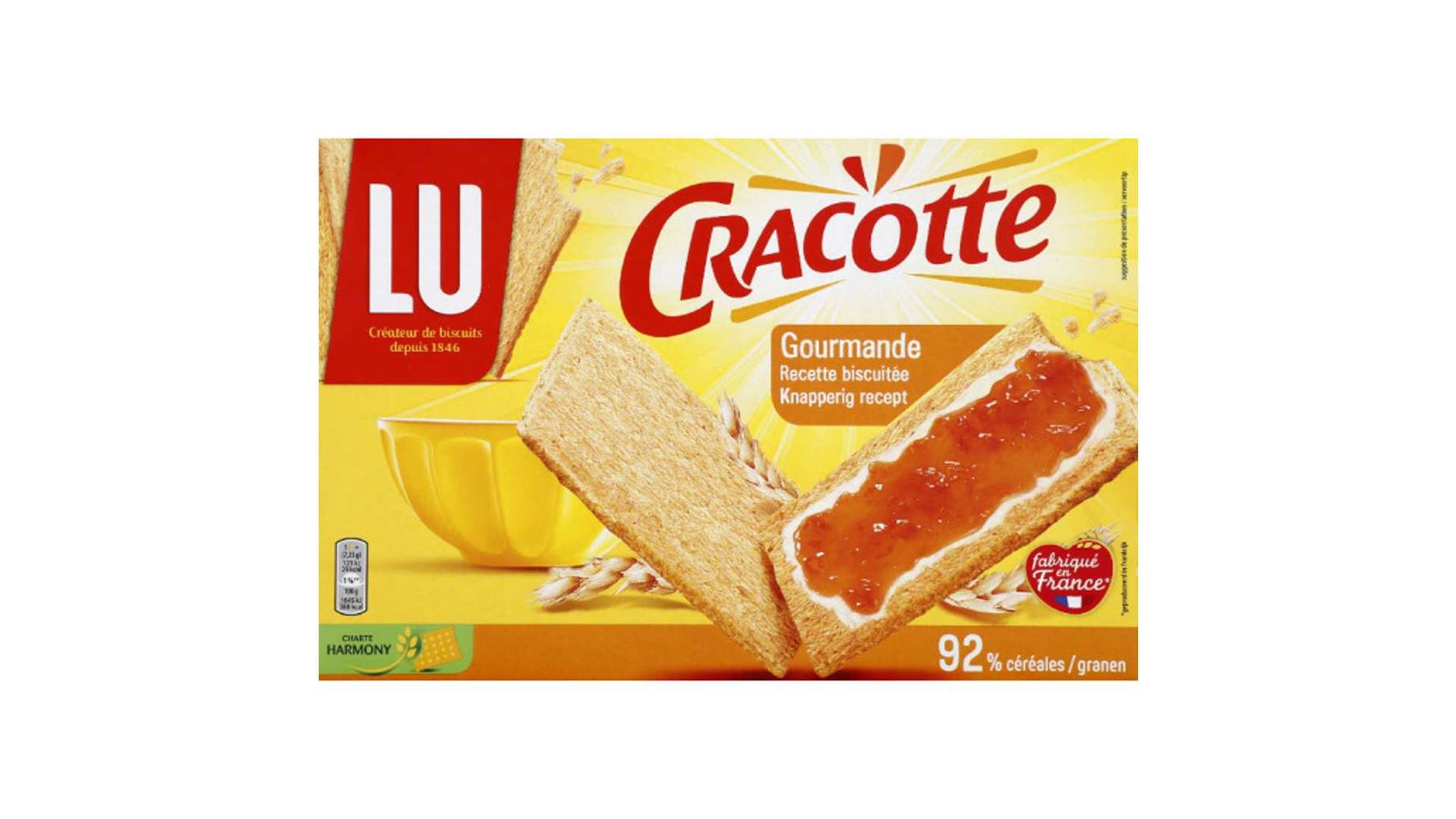 Lu - Cracotte tartine gourmande