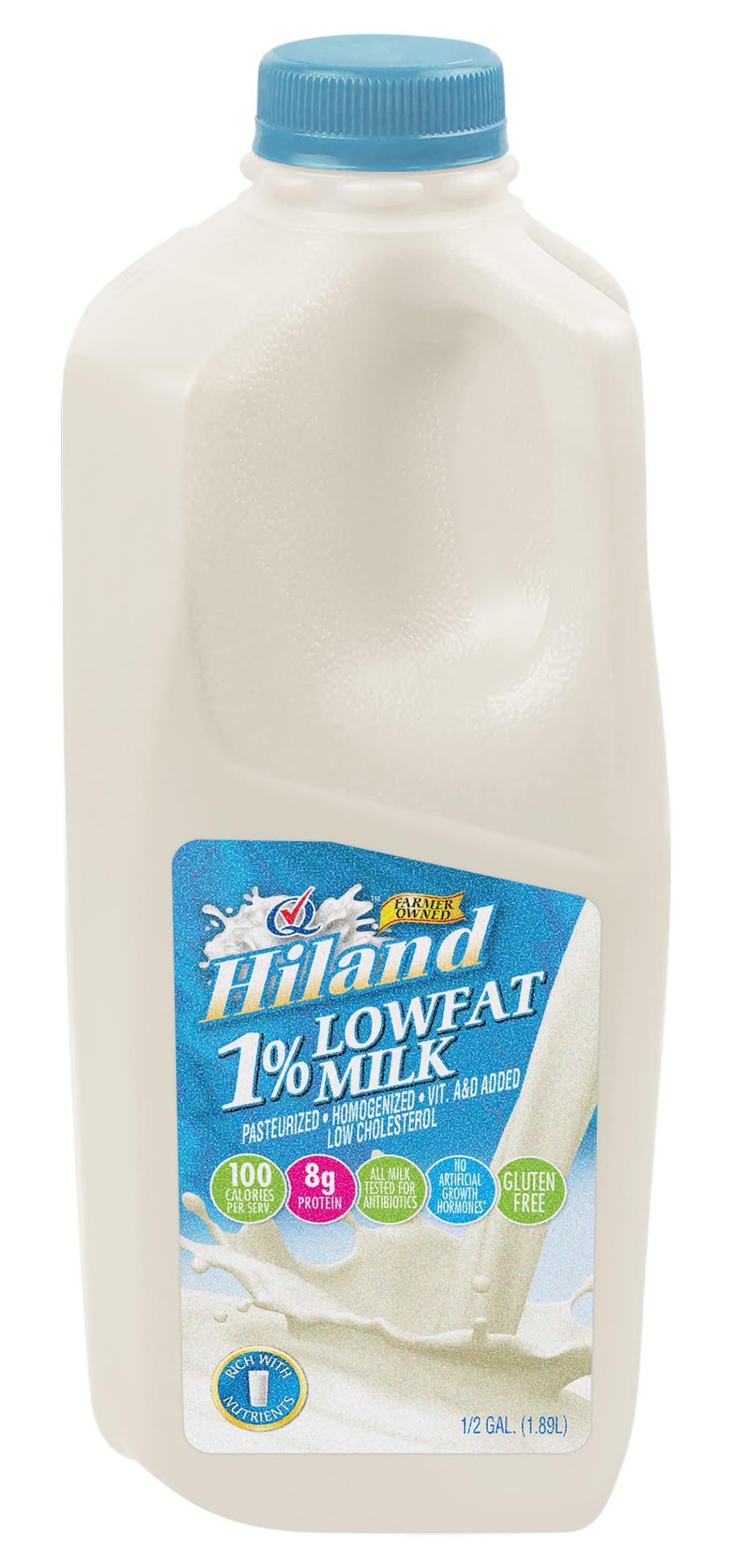 Hiland 1% Lowfat Milk (1.89 L)
