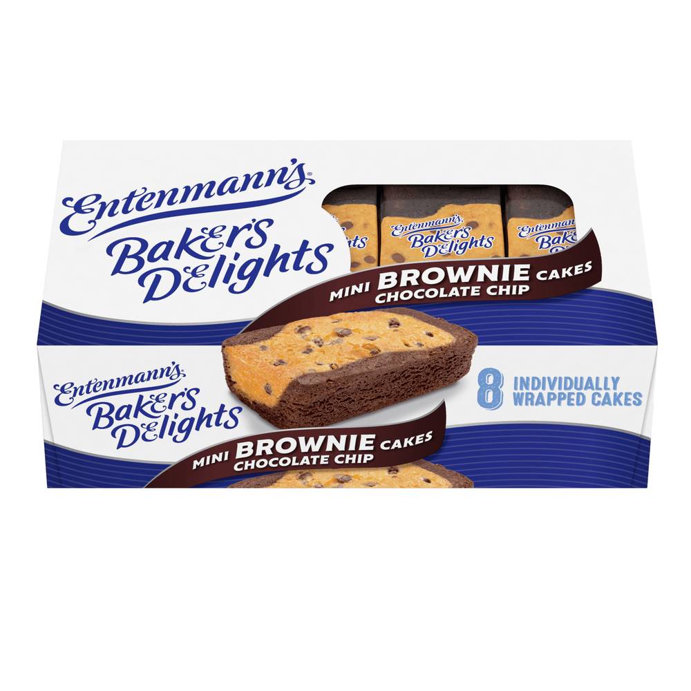 Entenmann's Mini Brownie Chocolate Chip Cakes (8ct)