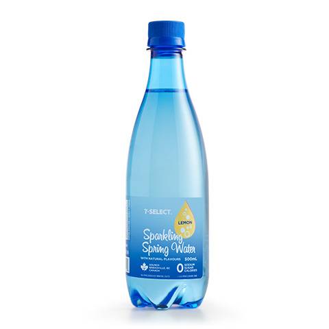 7-Select Sparkling Water Lemon 500ml