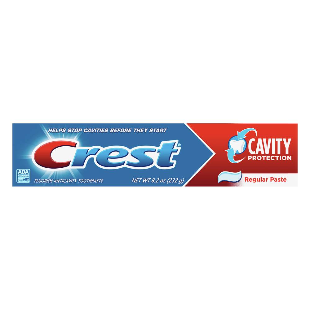 Crest Regular Paste Fluoride Anticavity Toothpaste