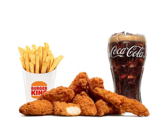 Chicken Tender (8 Stück) Menü (Ohne Dip)