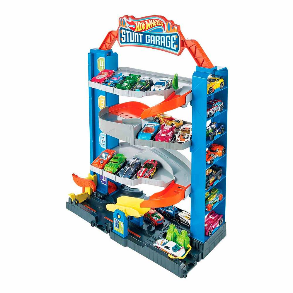 Hot Wheels · Pista garage extremo