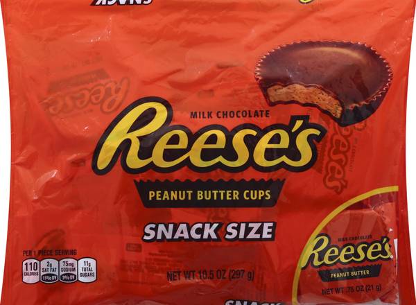 Reese's Milk Chocolate Peanut Butter Cups Snack Size