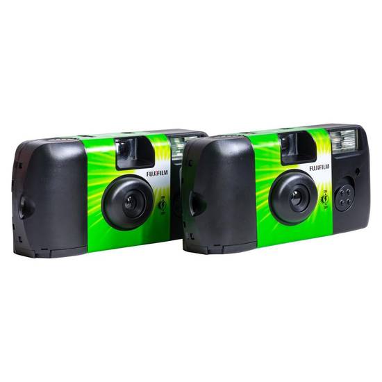 Fujifilm paquet d'appareils photo quicksnap avec flash (2 unités) - quicksnap flash 400/27 camera pack (2 units)