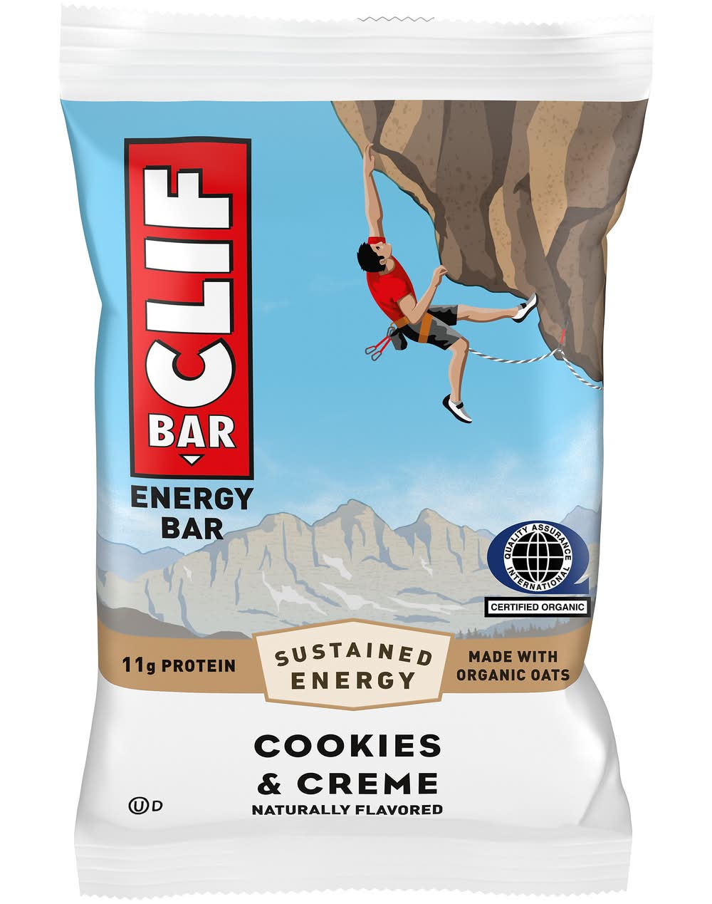 CLIF Builders Protein Bar, Cookies 'N Cream (2.4 oz)