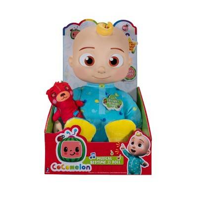 Cocomelon Roto Plush Bedtime Jj Doll