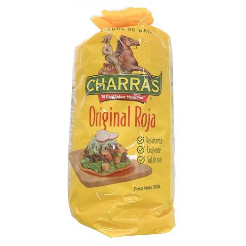 Charras Red Tostadas