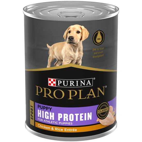 Purina Pro Plan Sport High Protein Wet Formula For Puppy (chicken and rice)