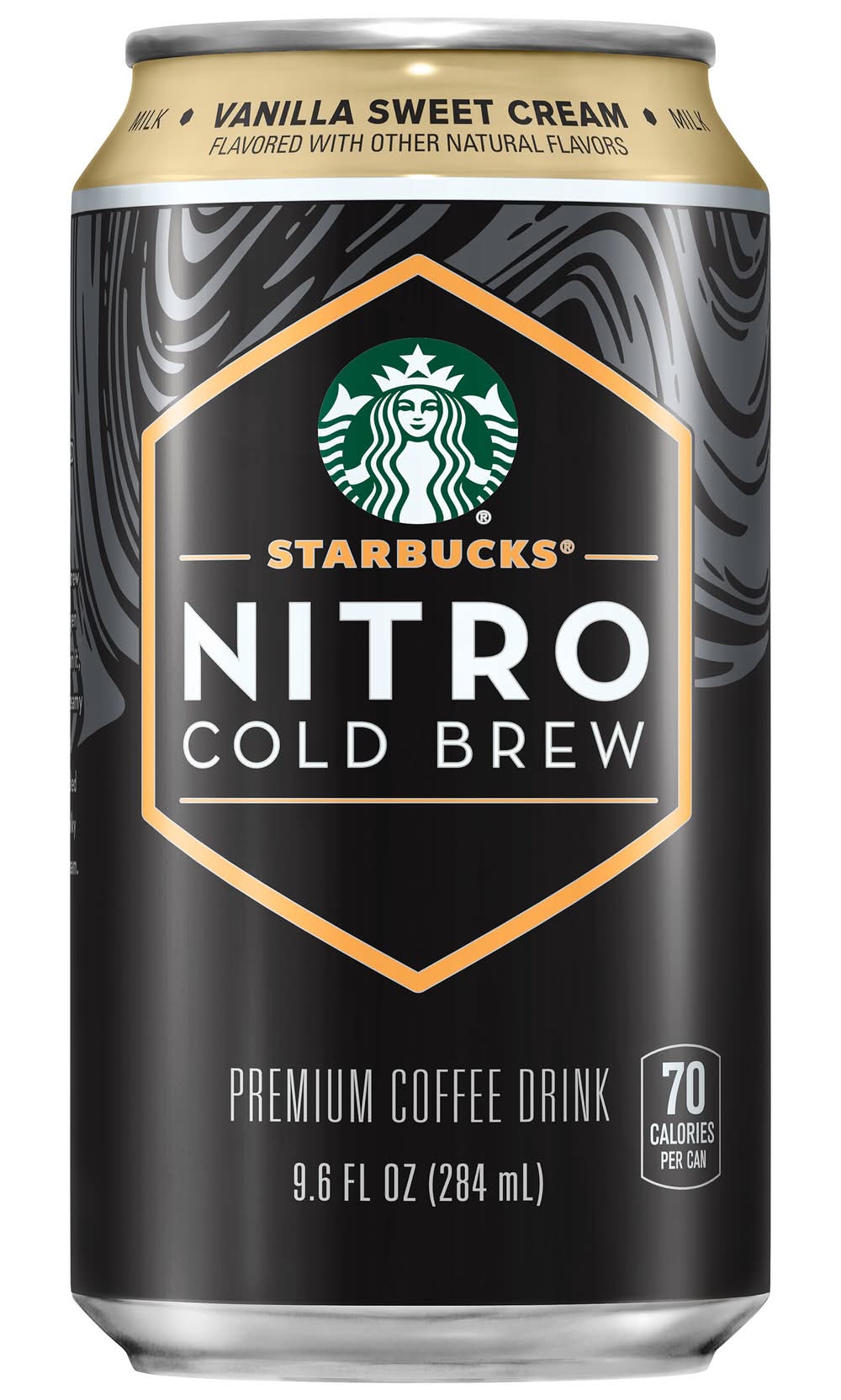 Starbucks Nitro Cold Brew Premium Coffee Drink, Vanilla Sweet Cream (9.6 fl oz)