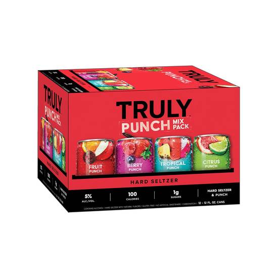 Truly Punch Mix 12 Pack 12oz Cans