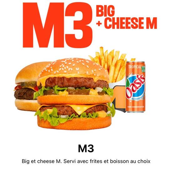 M3 - Big + Cheese M