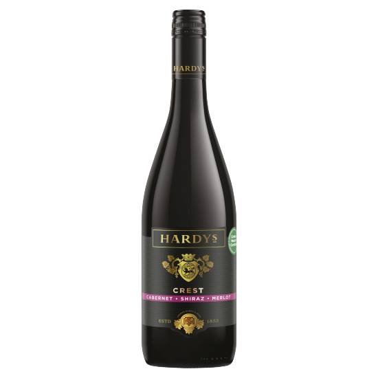 Hardys Crest Cabernet Shiraz Merlot Wine (750ml)