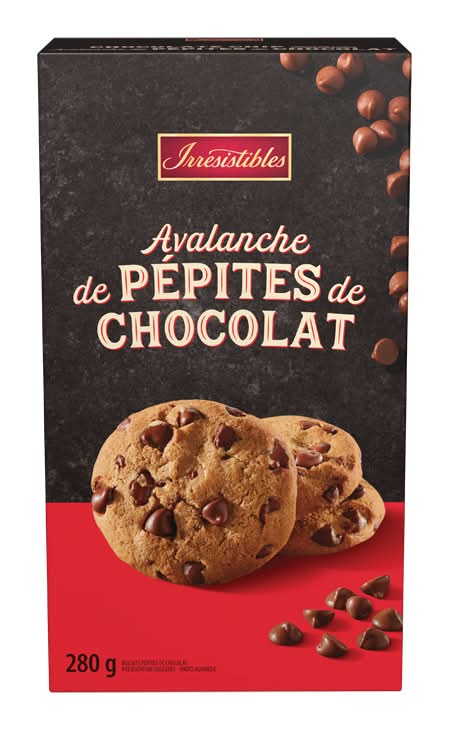Irresistibles cookies (pépite de chocolat) - irresistibles explosion cookies, chocolate chip (280 g)