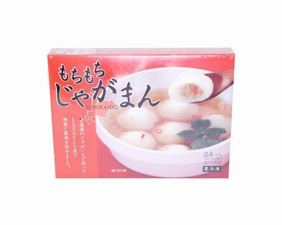 北海道もちもちじゃがまん スープ付き (24 入)