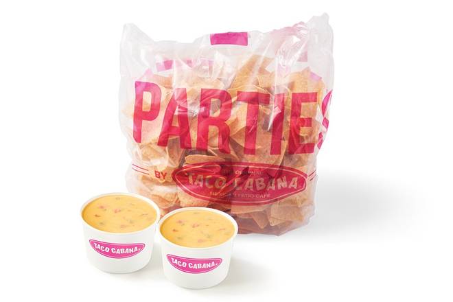 Chips and Queso for 10