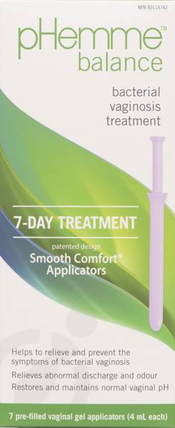 pHemme Balance Pre Filled Vaginosis Treatment (7 x 4 ml)