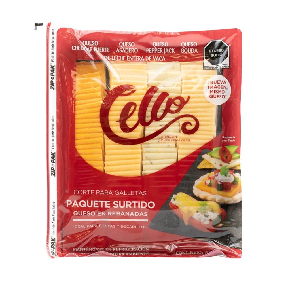Cello queso corte para galletas