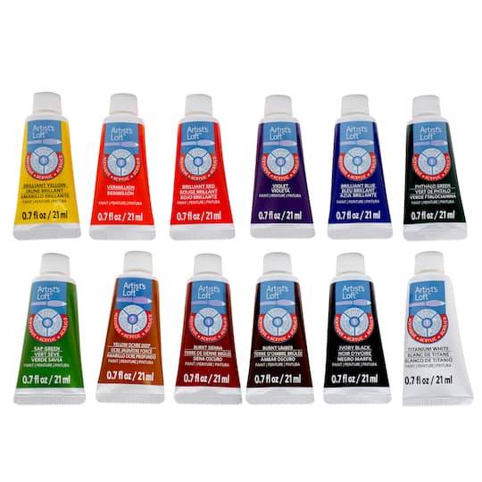 Artist's Loft Basics Acrylic Paint Set (0.71 fl oz, 12 ct)