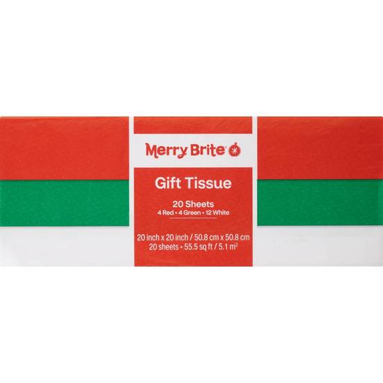 Order Merry Brite Gift Tissue, Red Green White, 24 ct food online from Cvs store, LODI on bringmethat.com