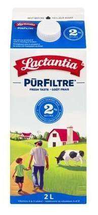 Lactanicia Pur Filtre 2% 2L
