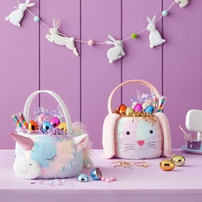 Spritz Crinkle Easter Basket Grass, Gold