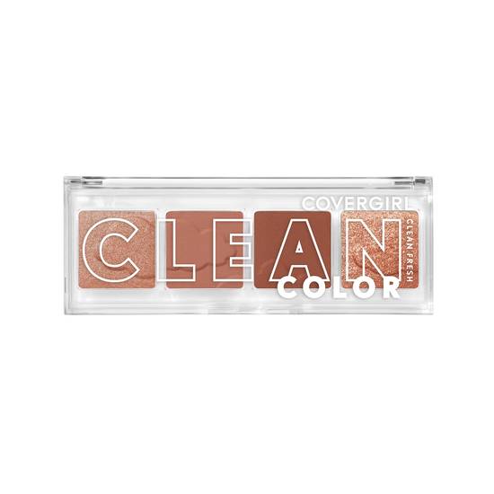 COVERGIRL Clean Fresh Clean Color Eyeshadow, Dreamy Pink, 0.14OZ