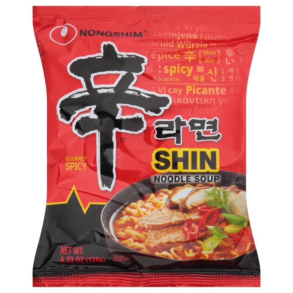 Nongshim Gourmet Spicy Shin Noodle Soup (4.23 oz)