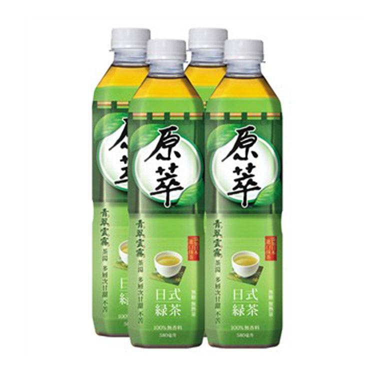 原萃日式綠茶 580ml*4瓶/組#934200