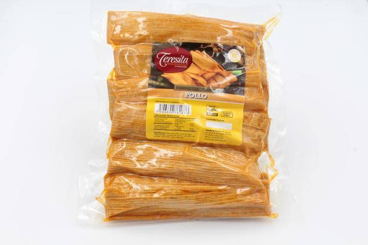 Los tamales de teresita tamales (12 un) (pollo)